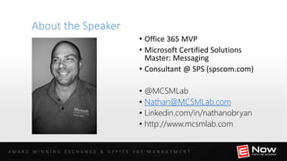 Office 365 Message Encryption | PPTX