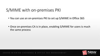 Office 365 Message Encryption | PPTX