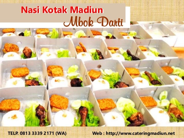 Lezat Telp 0897 7268 820 Tri Nasi Kotak 25rb Madiun