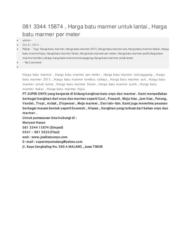 081 3344 15874 harga batu marmer per meter 081 3344 15874 harga batu marmer per meter