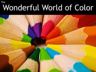 Wonderful World of Color
The
 