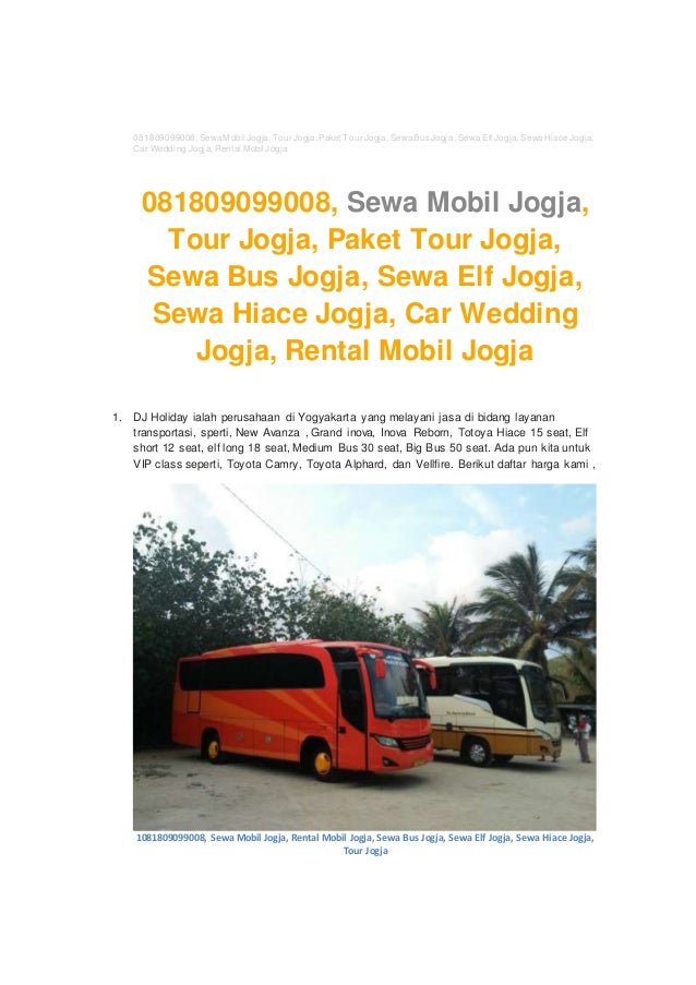 sewa tour guide jogja