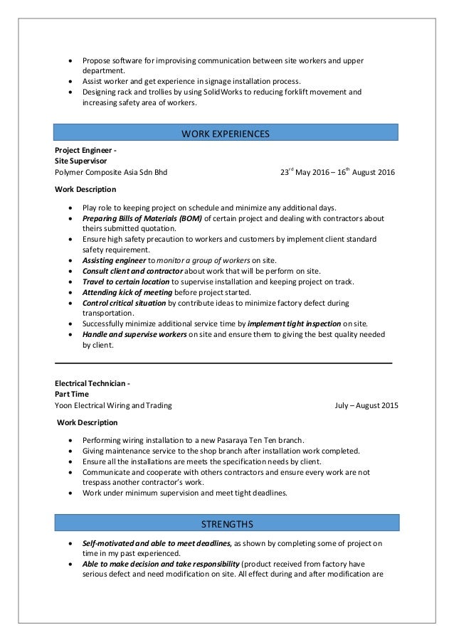 Arif Azizi Ahmad Resume