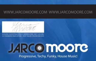 Visitekaartje Jarco Moore 15-12-11