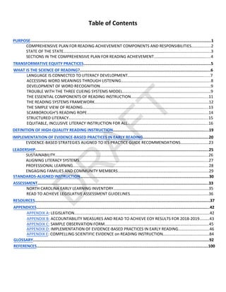 Comprehensive reading plan | PDF