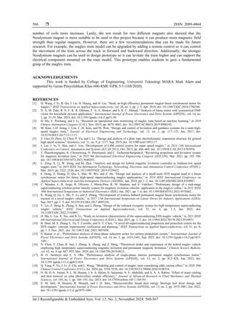 Design of a linear motor-based magnetic levitation train prototype | PDF