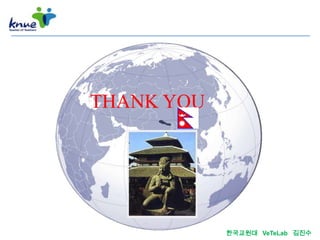 THANK YOU




            한국교원대 VeTeLab 김진수
 