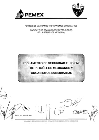 Reglamento de Seguridad e Higiene de Petroleos Mexicanos