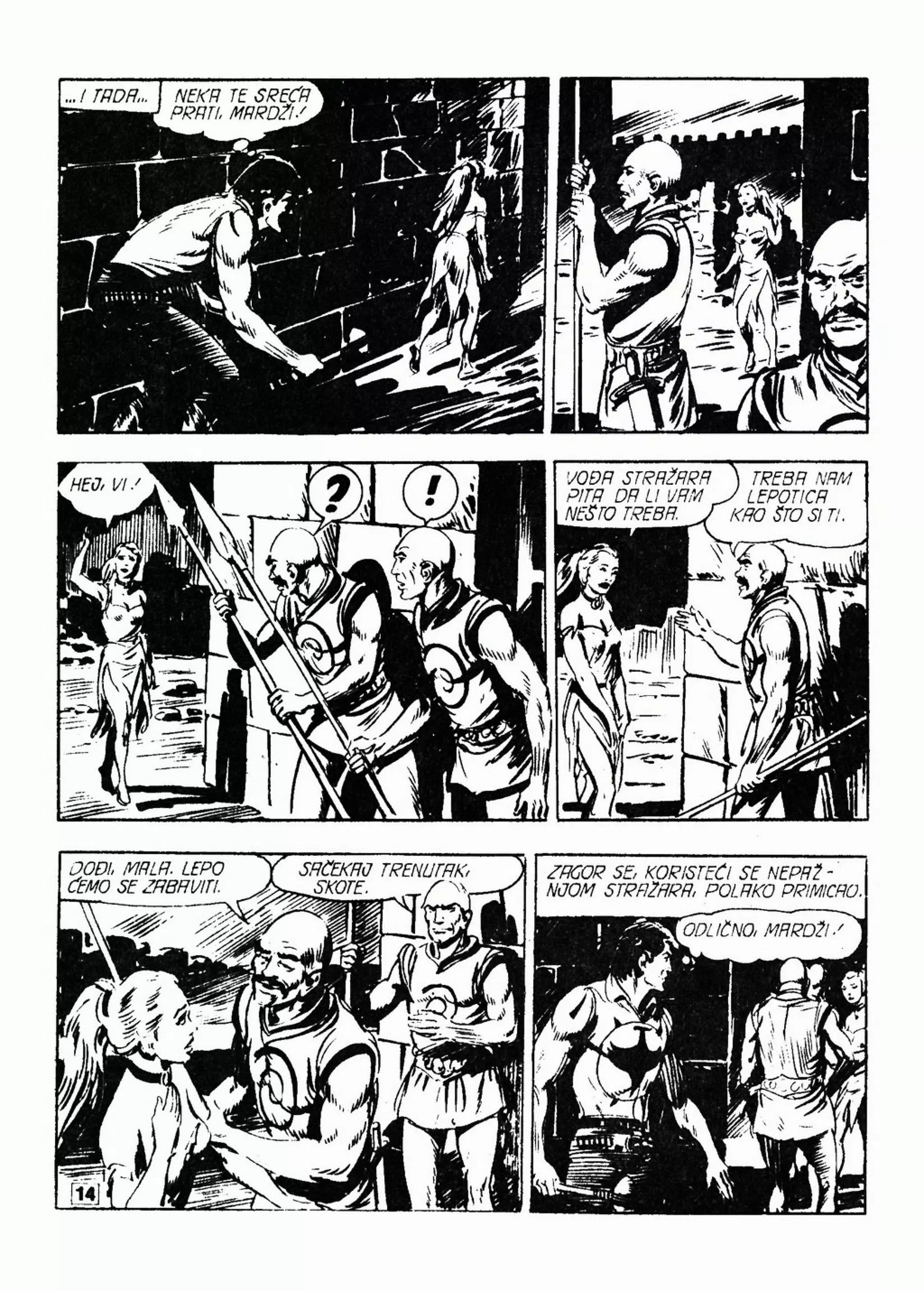 0830. SABLASTI IZ TVRĐAVE