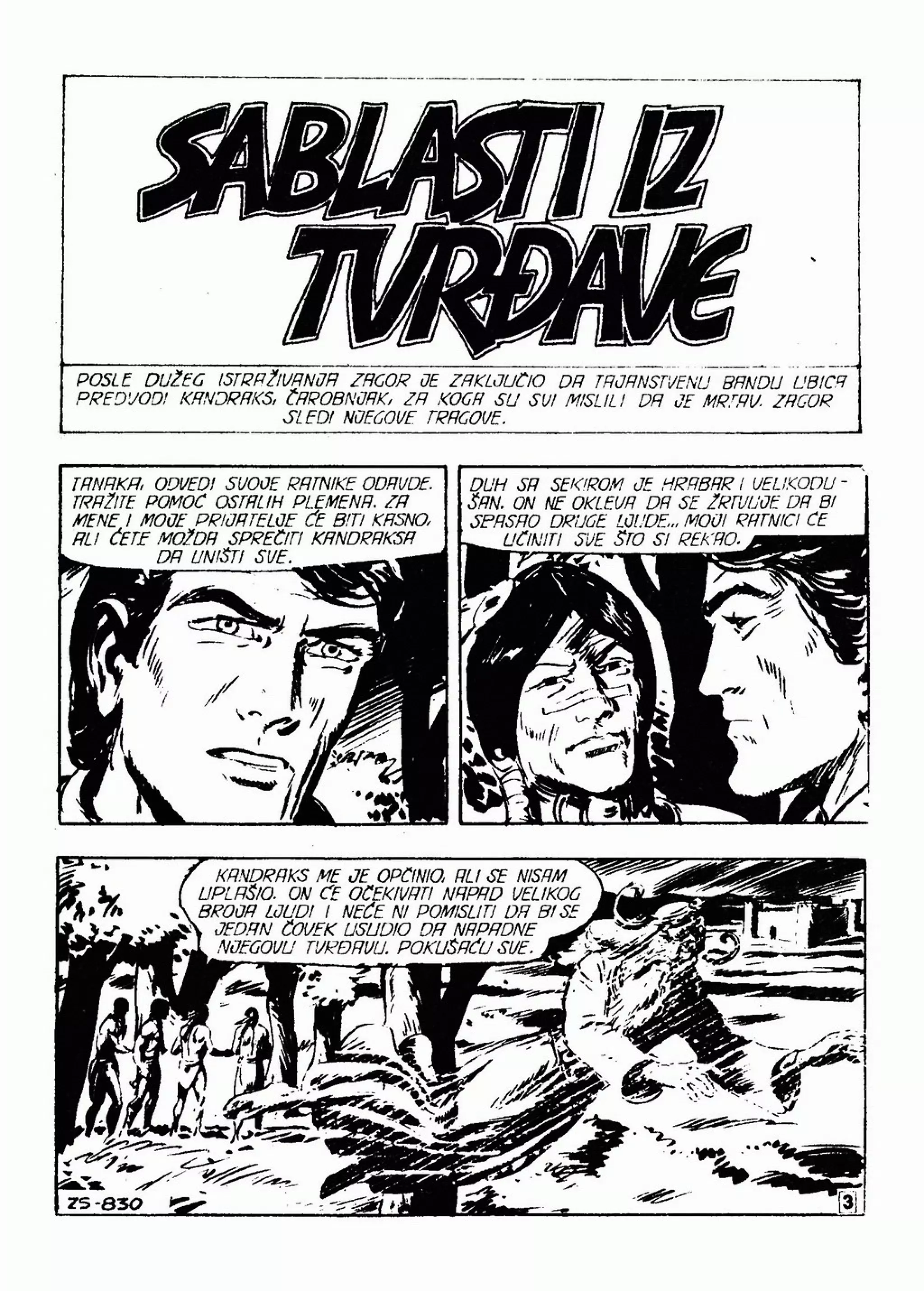 0830. SABLASTI IZ TVRĐAVE