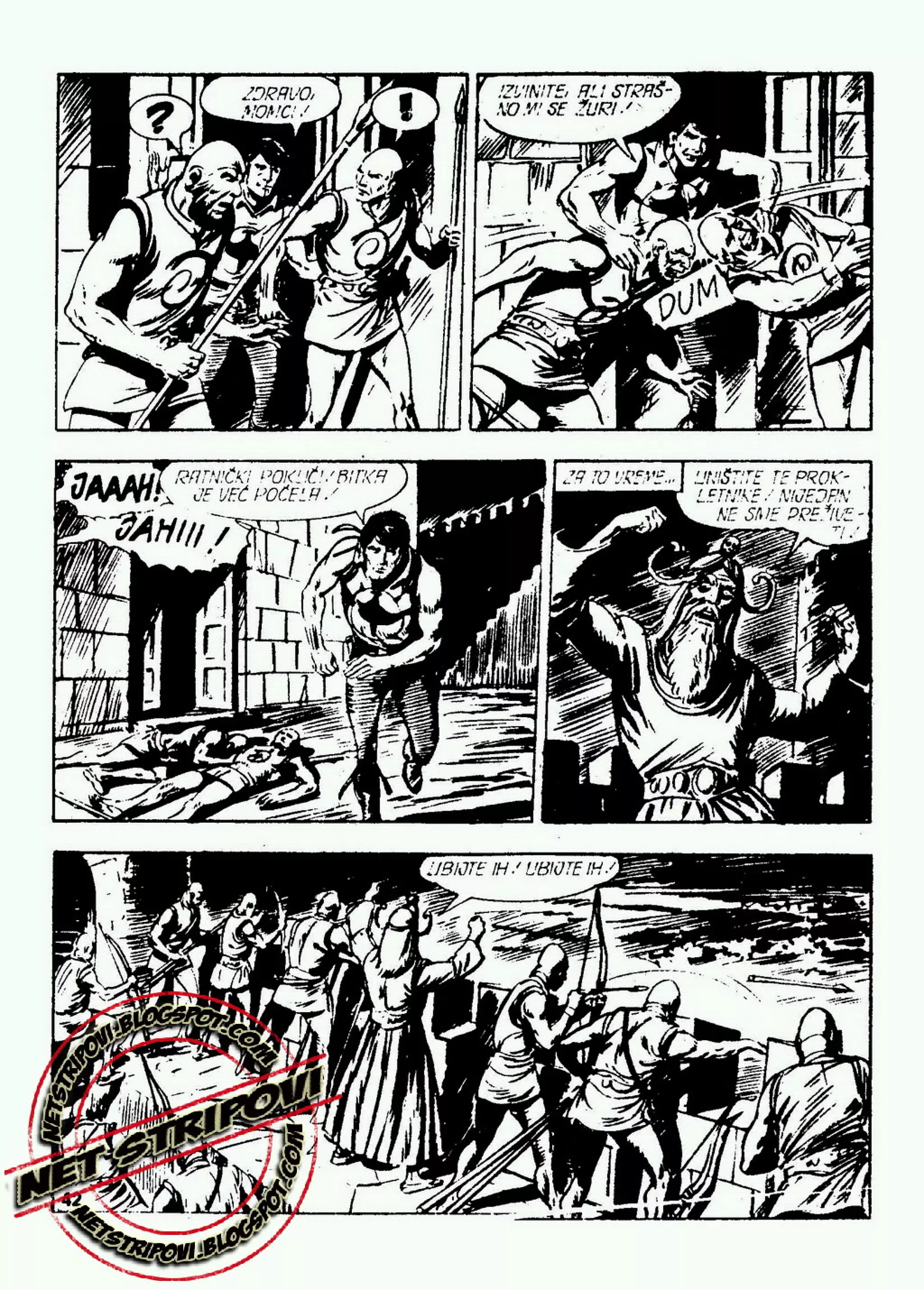 0830. SABLASTI IZ TVRĐAVE