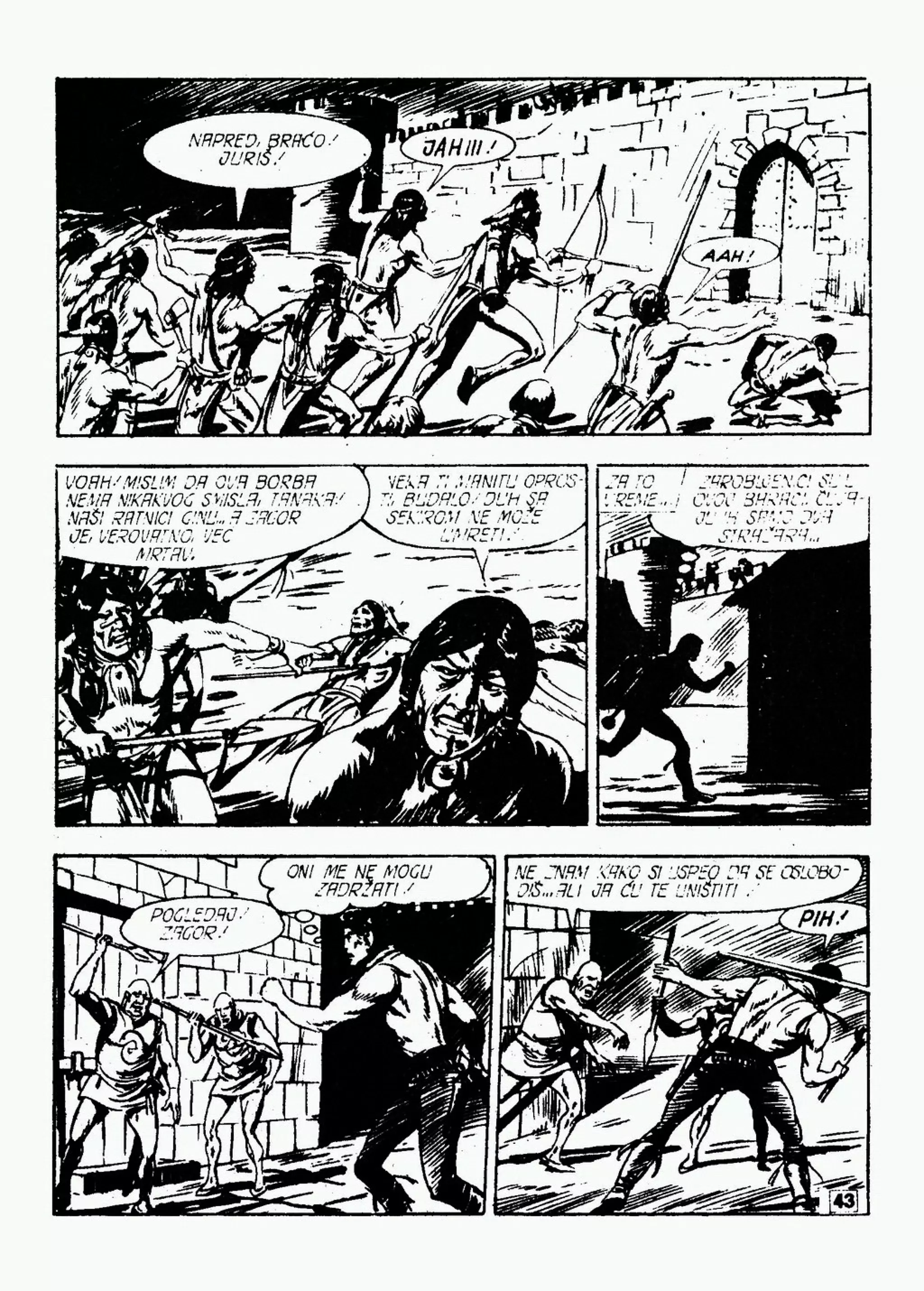 0830. SABLASTI IZ TVRĐAVE