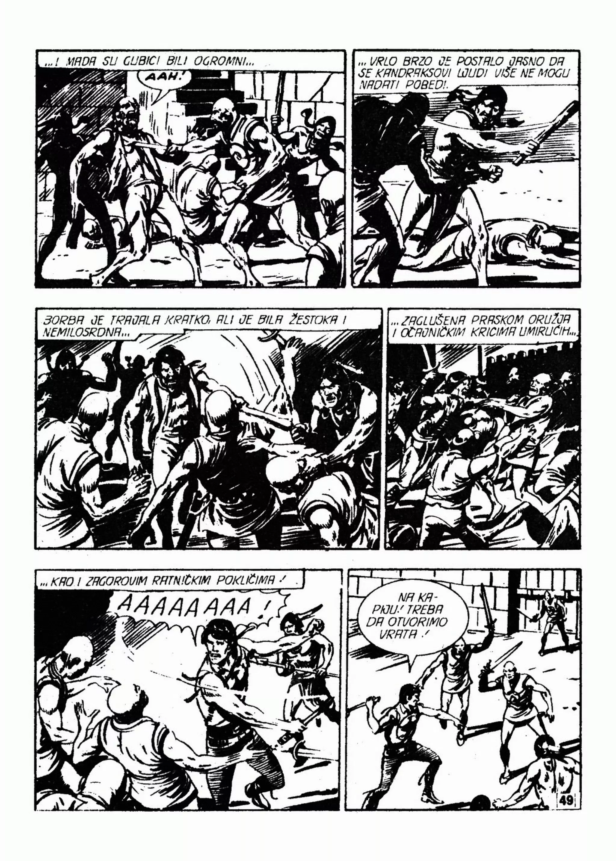 0830. SABLASTI IZ TVRĐAVE