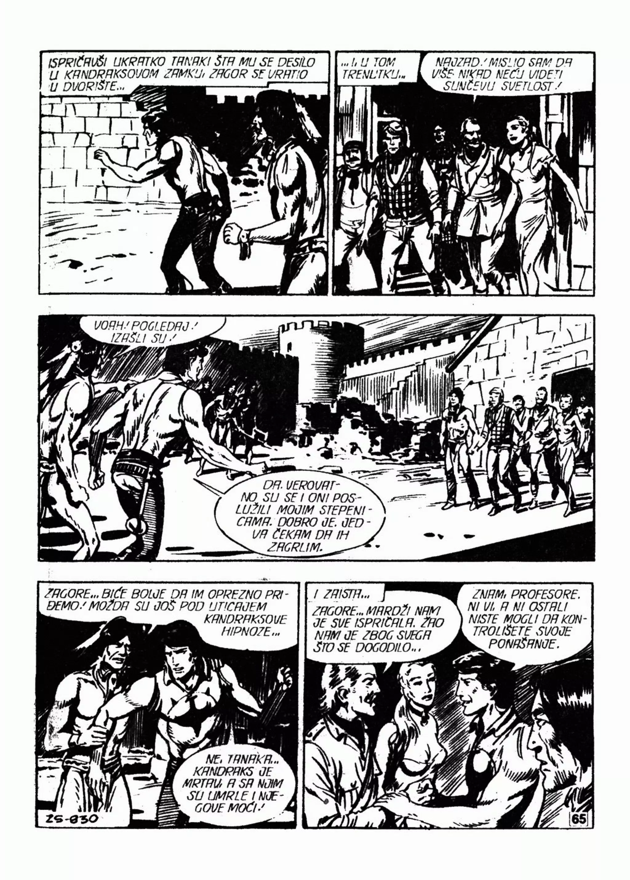 0830. SABLASTI IZ TVRĐAVE