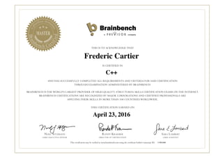 Frederic Cartier
C++
April 23, 2016
11981686
 