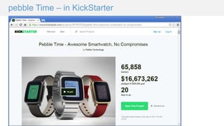 pebble Time – in KickStarter
 