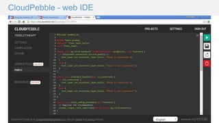 CloudPebble - web IDE
 