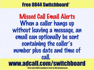 0844 Number | PPT