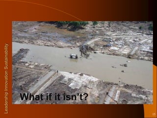 Leadership Innovation Sustainability




      What if it isn’t?
15
 