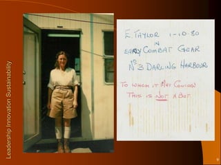 What’s a girl
                                          to wear?
Leadership Innovation Sustainability




                                       The Allure
                                           of
                                       Conformity

                                                         9
 