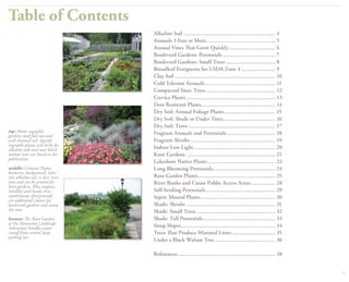 The Best Plants For 30 Tough Sites University Of Minnesota