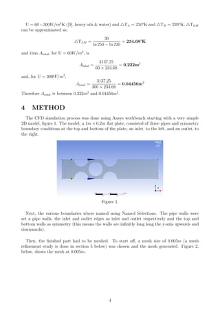 Flixo Thermal Calculation For Unitized System.pdf Heat exchanger design project | PDF