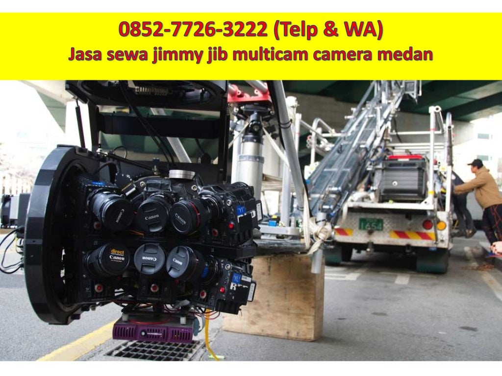 085277263222 (telp & wa), Sewa jimmy jib multicam camera di medan