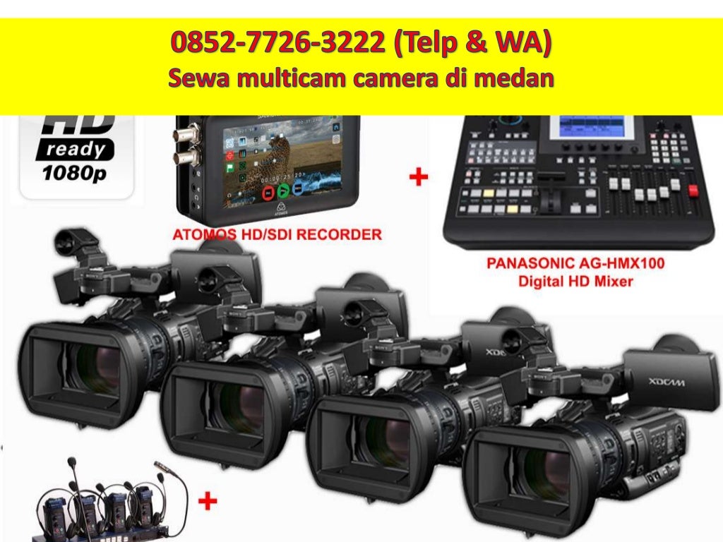 085277263222 (telp & wa), Sewa jimmy jib multicam camera di medan