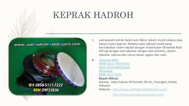 Daftar Harga Alat Musik Rebana Jual Alat Musik Qasidah