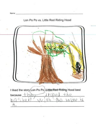 Lon Po Po vs. Little Red Riding Hood | PDF