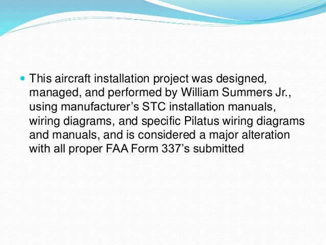 Garmin Install on Pilatus PC-12 kma 24 audio panel wiring diagram 