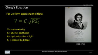 Water Resources Engineering Slides - UWS | PDF
