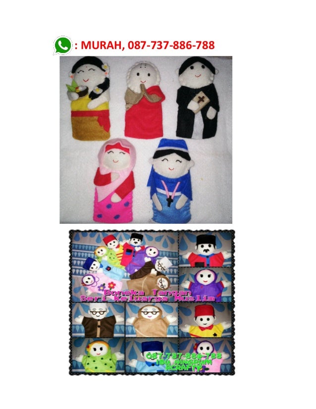 087 737886788,distributor pola boneka jari flanel di