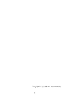 (Esta página se dejó en blanco intencionalmente)



   X
 