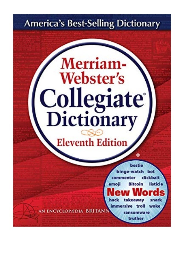 (2008) Merriamster's Collegiate Dictionary (PDF) by Merriams…