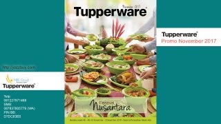 087837805779, katalog tupperware november 2017, katalog tupperware, tupperware promo, promo tupperware 2017