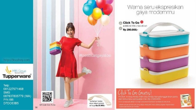087837805779 Tupperware Promo Agustus 2017 Click To Go Tupperware