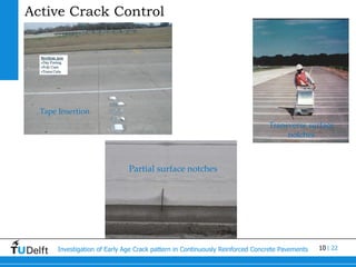 Crack Control 087 active crack control of continuously reinforced concrete pavements ...