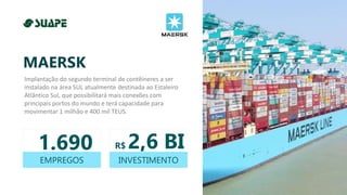 Implantação do terminal de Regás dentro do Porto
Organizado. Operação para distribuição de Gás Natural
Liquefeito - GNL, v...