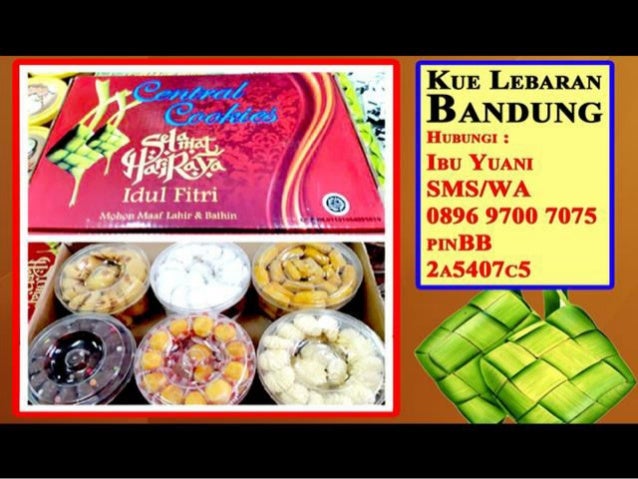 Poster Kue Lebaran - Gambar Islami