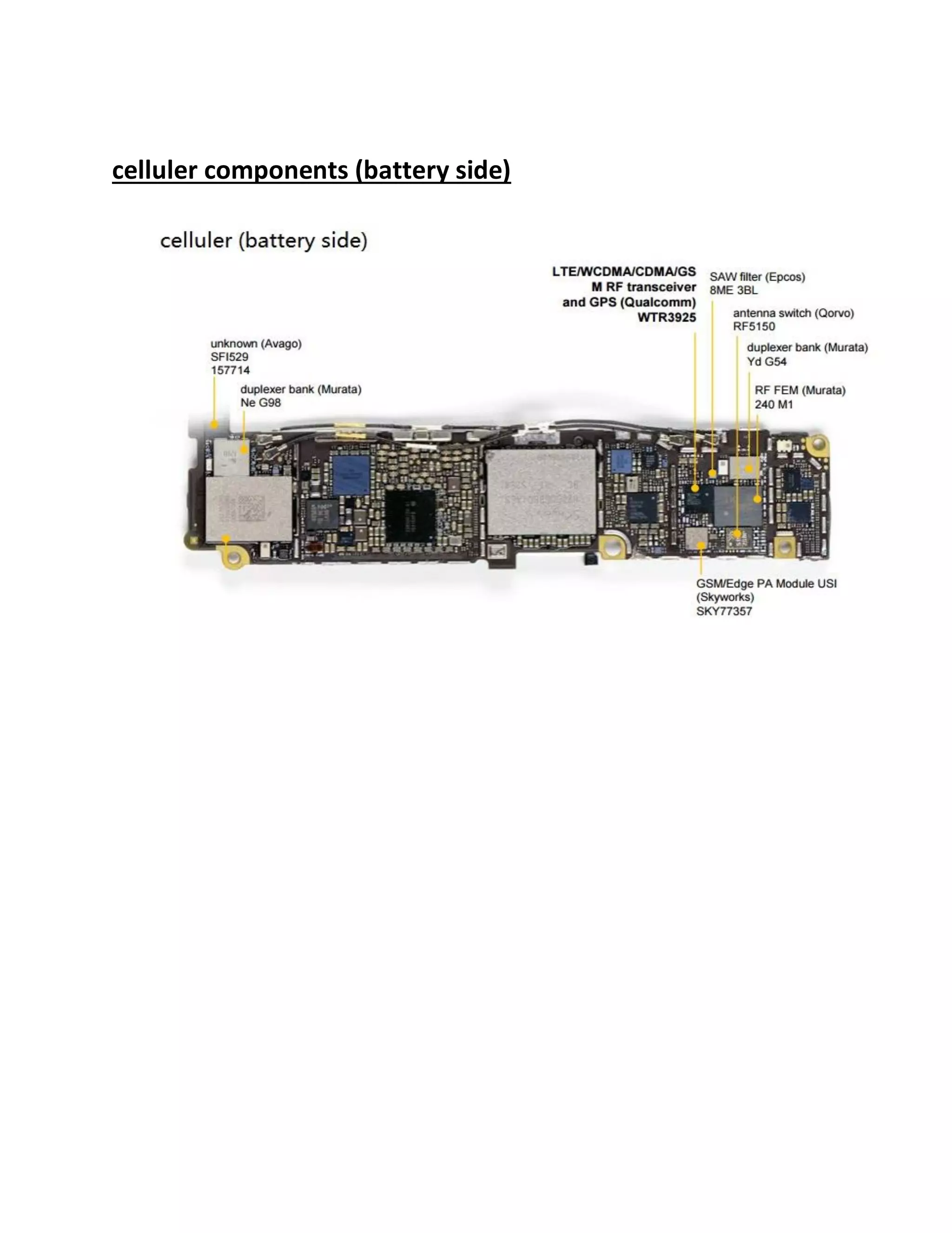 iphone 6s diagram comp Schematic | PDF