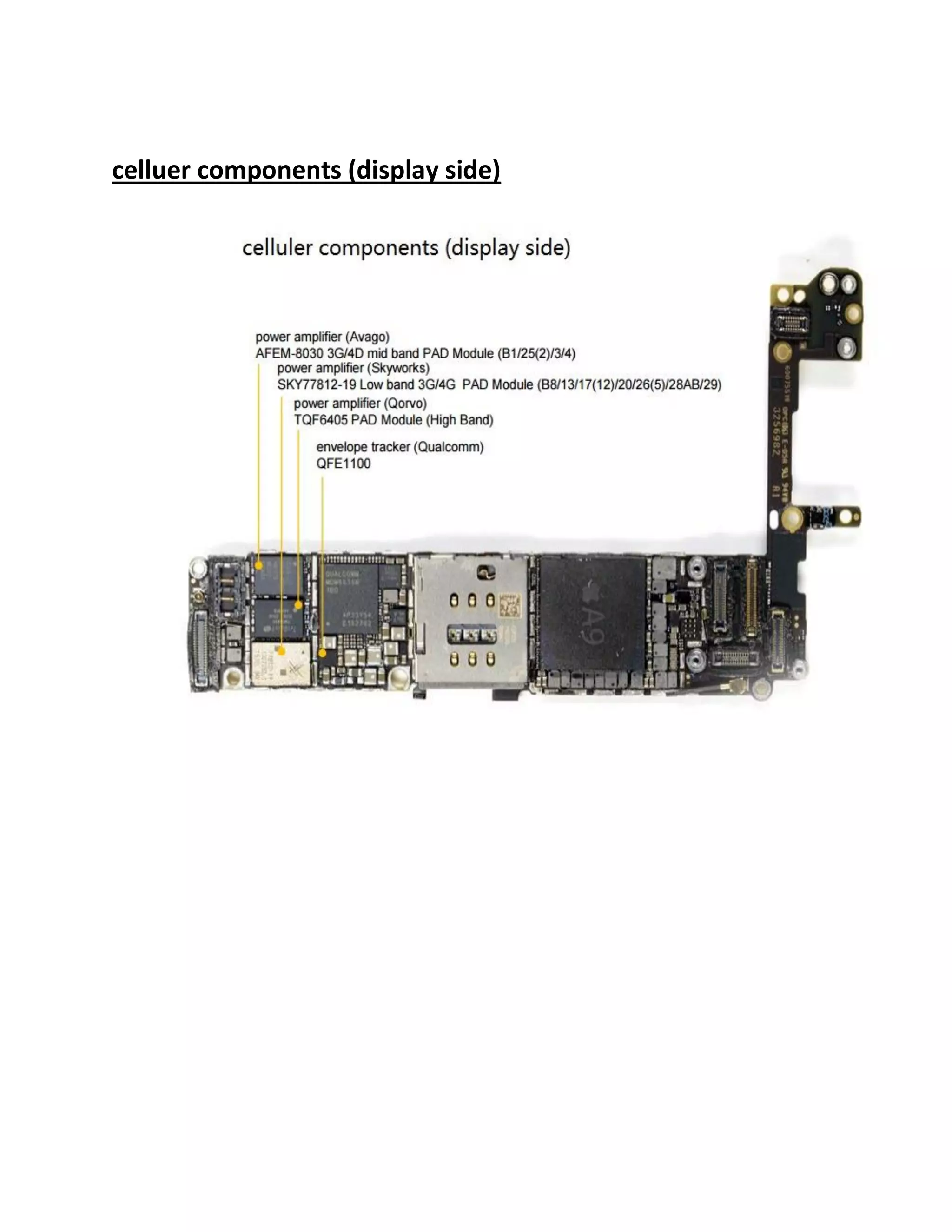 iphone 6s diagram comp Schematic | PDF