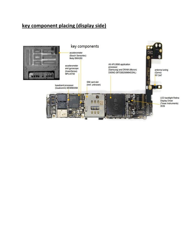 iphone 6s diagram comp Schematic | PDF