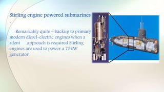 Stirring Engine Slides Power point stirling engine | PPTX