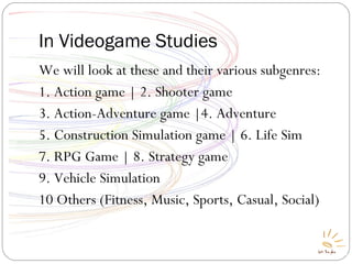 Game Genres | PPT
