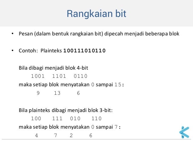 Kriptografi - Algoritma Kriptografi Modern