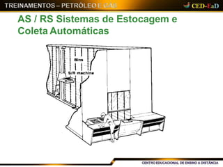AS / RS Sistemas de Estocagem e
Coleta Automáticas
 