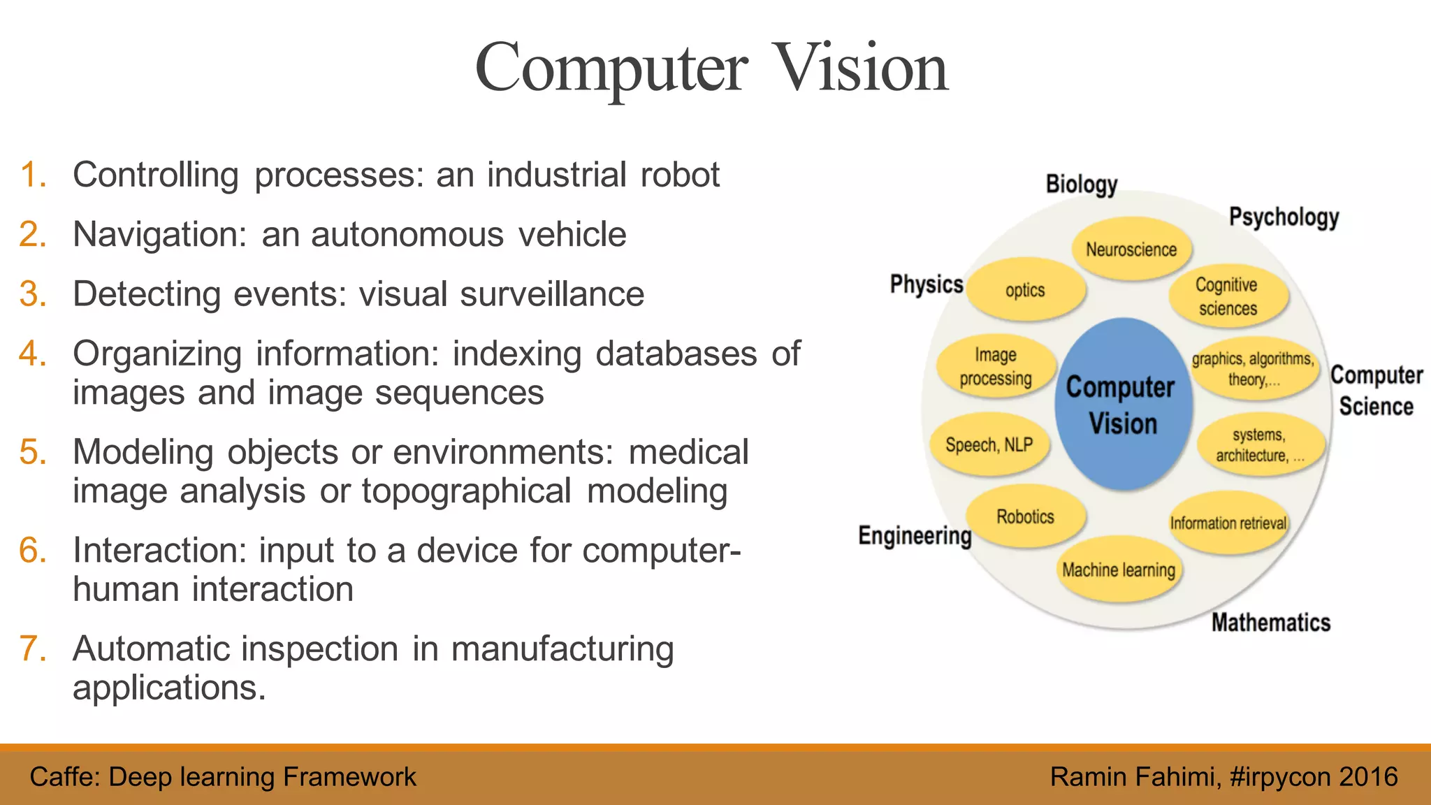 Caffe - A deep learning framework (Ramin Fahimi) | PDF | Graphics ...