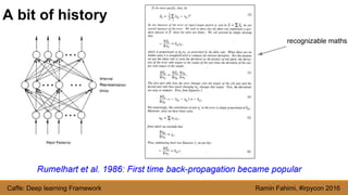 Caffe - A deep learning framework (Ramin Fahimi) | PDF