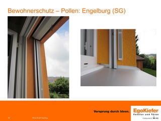 11 
PM & FE-EP Grc/Woe 
Bewohnerschutz – Pollen: Engelburg (SG)  